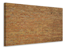 Laden Sie das Bild in den Galerie-Viewer, Leinwandbild Backsteinhintergrund