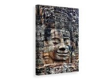 Laden Sie das Bild in den Galerie-Viewer, Leinwandbild Buddha Angkor Thom