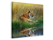 Laden Sie das Bild in den Galerie-Viewer, Leinwandbild Der Tiger