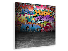 Laden Sie das Bild in den Galerie-Viewer, Leinwandbild Graffiti-Writing