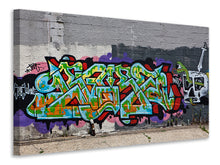 Laden Sie das Bild in den Galerie-Viewer, Leinwandbild Graffiti in New York