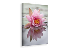Laden Sie das Bild in den Galerie-Viewer, Leinwandbild Lotus