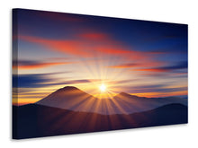 Laden Sie das Bild in den Galerie-Viewer, Leinwandbild Märchenhafte Landschaft