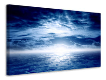 Laden Sie das Bild in den Galerie-Viewer, Leinwandbild Mystischer Himmel