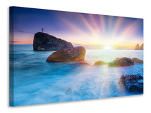 Laden Sie das Bild in den Galerie-Viewer, Leinwandbild Mystisches Meer