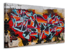 Laden Sie das Bild in den Galerie-Viewer, Leinwandbild New York Graffiti