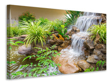 Laden Sie das Bild in den Galerie-Viewer, Leinwandbild Paradiesgarten
