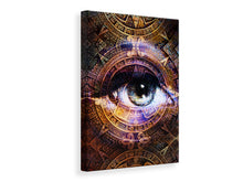 Laden Sie das Bild in den Galerie-Viewer, Leinwandbild Psychedelic Eye