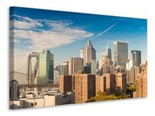 Laden Sie das Bild in den Galerie-Viewer, Leinwandbild Skyline New York