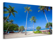 Laden Sie das Bild in den Galerie-Viewer, Leinwandbild Sommer Sonne Strand