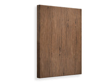 Laden Sie das Bild in den Galerie-Viewer, Leinwandbild Teak-Holz