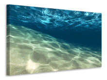 Laden Sie das Bild in den Galerie-Viewer, Leinwandbild Unter dem Wasser
