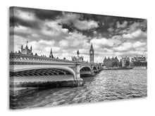 Laden Sie das Bild in den Galerie-Viewer, Leinwandbild Westminster Bridge