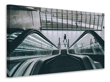 Laden Sie das Bild in den Galerie-Viewer, Leinwandbild Am Flughafen
