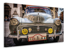 Laden Sie das Bild in den Galerie-Viewer, Leinwandbild Bereit zur Oldtimer Rally