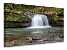 Laden Sie das Bild in den Galerie-Viewer, Leinwandbild Beste Aussicht auf den Wasserfall