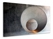 Laden Sie das Bild in den Galerie-Viewer, Leinwandbild Beton Kunst