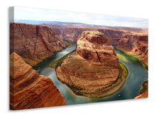 Laden Sie das Bild in den Galerie-Viewer, Leinwandbild Blick auf den Grand Canyon