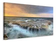 Laden Sie das Bild in den Galerie-Viewer, Leinwandbild Das tosende Meer