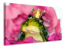 Laden Sie das Bild in den Galerie-Viewer, Leinwandbild Der Froschkönig