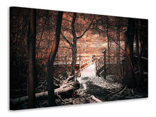 Laden Sie das Bild in den Galerie-Viewer, Leinwandbild Der Winter kommt