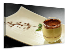 Laden Sie das Bild in den Galerie-Viewer, Leinwandbild Dessert Tiramisu