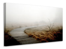 Laden Sie das Bild in den Galerie-Viewer, Leinwandbild Dichter Nebel