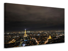 Laden Sie das Bild in den Galerie-Viewer, Leinwandbild Die Lichter von Paris