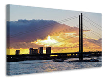 Laden Sie das Bild in den Galerie-Viewer, Leinwandbild Die Rheinbrücke
