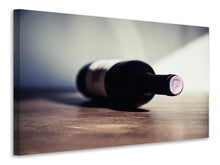 Laden Sie das Bild in den Galerie-Viewer, Leinwandbild Edler Rotwein