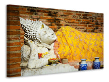 Laden Sie das Bild in den Galerie-Viewer, Leinwandbild Ein Buddha in Thailand