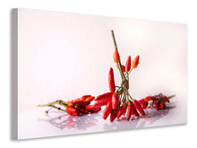 Laden Sie das Bild in den Galerie-Viewer, Leinwandbild Ein Strauss Chili