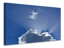 Laden Sie das Bild in den Galerie-Viewer, Leinwandbild Ein Wolken Bild