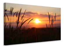 Laden Sie das Bild in den Galerie-Viewer, Leinwandbild Entzückender Sonnenuntergang