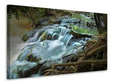 Laden Sie das Bild in den Galerie-Viewer, Leinwandbild Eyecatcher Wasserfall
