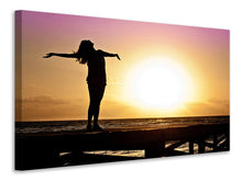 Laden Sie das Bild in den Galerie-Viewer, Leinwandbild Freiheit am Meer
