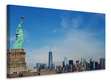 Laden Sie das Bild in den Galerie-Viewer, Leinwandbild Freiheitsstatue NYC