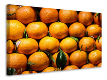 Laden Sie das Bild in den Galerie-Viewer, Leinwandbild Frische Orangen