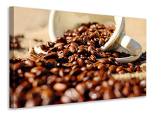 Laden Sie das Bild in den Galerie-Viewer, Leinwandbild Geröstete Kaffeebohnen