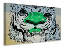 Laden Sie das Bild in den Galerie-Viewer, Leinwandbild Graffiti Tiger