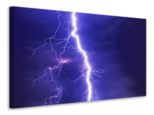 Laden Sie das Bild in den Galerie-Viewer, Leinwandbild Imposanter Blitz