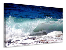 Laden Sie das Bild in den Galerie-Viewer, Leinwandbild Kraftvolle Brandung