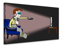 Laden Sie das Bild in den Galerie-Viewer, Leinwandbild Mein TV