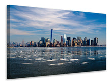 Laden Sie das Bild in den Galerie-Viewer, Leinwandbild New York im Winter