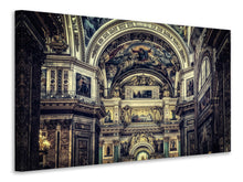 Laden Sie das Bild in den Galerie-Viewer, Leinwandbild Prachtvolle Kirche