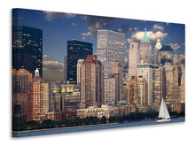 Laden Sie das Bild in den Galerie-Viewer, Leinwandbild Segeltörn New York