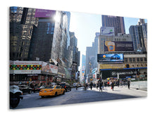 Laden Sie das Bild in den Galerie-Viewer, Leinwandbild Shopping in New York