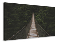 Laden Sie das Bild in den Galerie-Viewer, Leinwandbild Spannende Brücke
