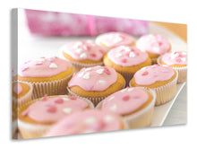 Laden Sie das Bild in den Galerie-Viewer, Leinwandbild Süsse Cupcake