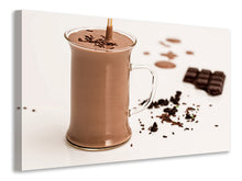 Laden Sie das Bild in den Galerie-Viewer, Leinwandbild Süsser Schokoladen Smoothie